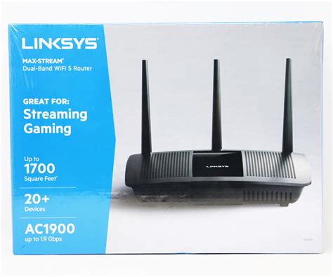 Buy <b>Linksys</b> - AC1900 Dual-Band Wi-Fi 5 Router - Black (Renewed):. . Linksys ea7450 review